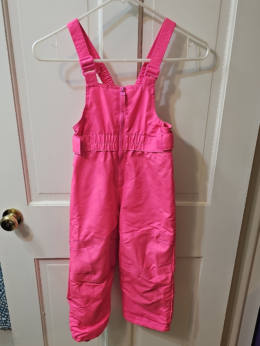 Cat & Jack Hot Pink Girls' Snow Overalls